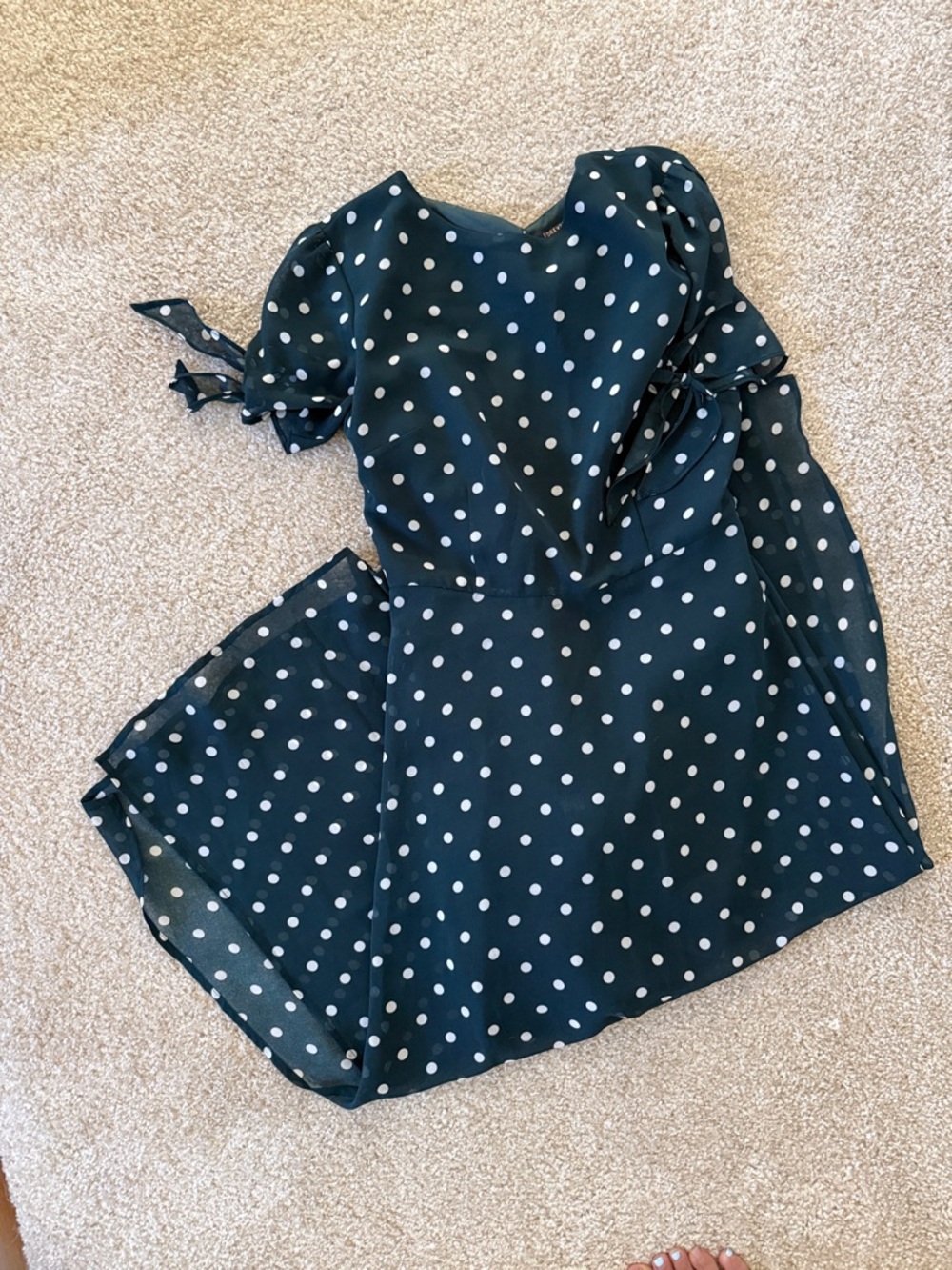 Polka Dot Midi Dress